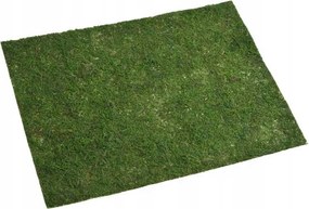 Műmoha szőnyeg zöld 40x30 cm dekoratív elrendezés 400x300 mm