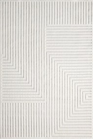 Krémszínű Szőnyeg 80X150 CM Modern Hálószoba Nappali Campino 217 Creme