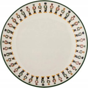 Bloomingville Christmas Jolly Karácsonyi Desszert Tányér 16 cm Zöld