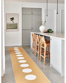 Okkersárga kültéri-beltéri szőnyeg 70x90 cm Vera Ochre – Pappelina