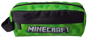 Minecraft 2 rekeszes tolltartó 23 cm