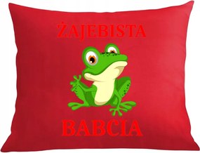 Párna párnahuzat Békás Nagymama Nap Ajándék