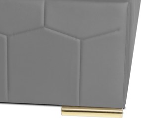 KAMI ágy 160x200 cm Piros Matrac nélkül