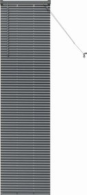 vidaXL Zsalugáter Redőnyök Sötétszürke 175 x 40 cm Alumínium
