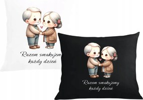 Párnák párnahuzat Ajándék Együtt ízleljük minden nap Nagymama Nagypapa