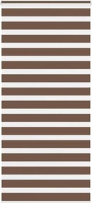vidaXL zebrafüggönnyel barna szövetszélesség 110,9 cm poliészter