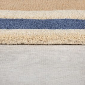 Kék-narancssárga kézi szövésű gyapjú szőnyeg 160x230 cm Retro Blocks – Flair Rugs