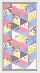Ablakfólia Szélvédő Adatvédelem Színes háromszögek 50x100