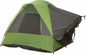 Outsunny Autós Sátor, Kemping Sátor, Utazós Sátor 4-5 fő részére, Üvegszálas Poliészter, Zöld, 300 x 300 x 230 cm | Aosom