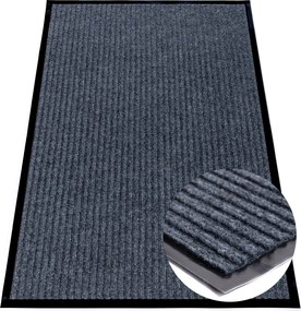 Lábtörlő Bejárati Szőnyeg Nagy Szürke 80x120CM Csúszásgátló Cipőkhöz