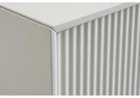 Szürke szekrény 100x125x40 cm Palma – Unique Furniture