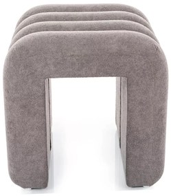 Szürke designer taburet TICA