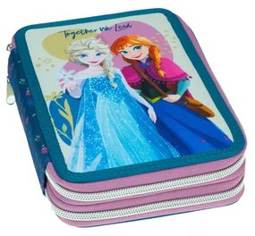 Disney Jégvarázs Together tolltartó töltött 2 emeletes