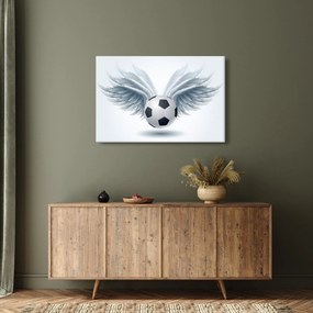 Kép - léggömb szárnyakkal (90x60 cm)