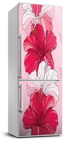 Dekor matrica hűtőre Hibiszkusz FridgeStick-70x190-f-98842373