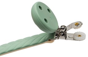 Szilikon cumitartó csipesz New Baby kék