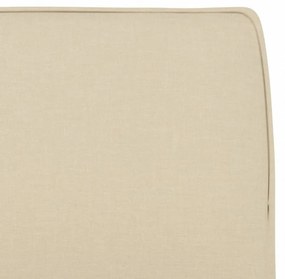 vidaXL Krémszínű szövet pihenőszék 52 x 75 x 76 cm