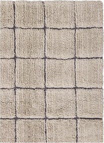 Bézs kézi szövésű gyapjú szőnyeg 170x240 cm Mosaic Sandstone – Lorena Canals