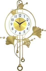 Falióra, fém, 52 cm, arany