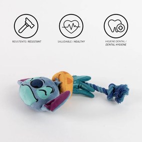 Disney Lilo és Stitch, A csillagkutya Pineapple sípoló kötél kutyajáték 28 cm