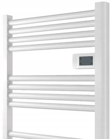 Erga Pago, elektromos fűtőelem 540x960 mm digitális termosztáttal, 500W, fehér matt, ERG-PAGO/960/540/WHITE/EL