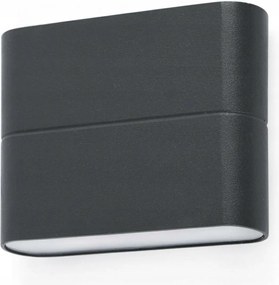Faro Aday 113 Led fali lámpa, 6W, IP54, sötétszürke, 3000K