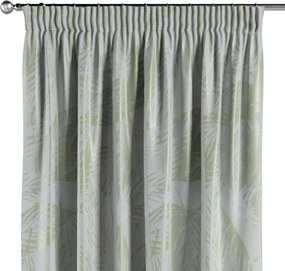 Függöny ráncoló szalaggal 1 db 130x260cm zöld