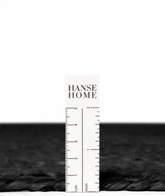 Fekete kétoldalas-kézi szövésű juta szőnyeg 160x230 cm Braided – Hanse Home