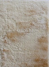 Szőnyeg 160x220 Hosszú Cérna Egyszínű Shaggy Bézs Bozontos Szuper Minőség