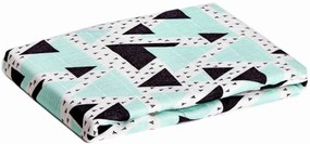 Bambusz pelenka Baby Nellys ® - fiús minta, 75 x75 cm