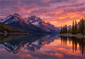 Fotótapéta Hegyek Természet Táj Hálószoba Nappali Tapéta Flizelina 200x140