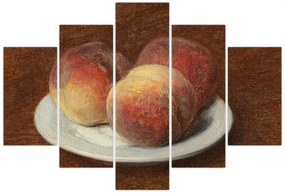 Kép - Henri Fantin-Latour, Three Peaches on a Plate, reprodukciók (150x105 cm)