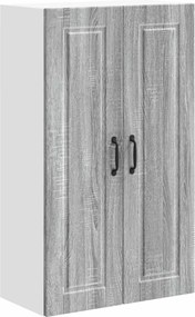 vidaXL Konyhaszekrény polcokkal Szürke Sonoma 60 x 31 x 100 cm Faanyag