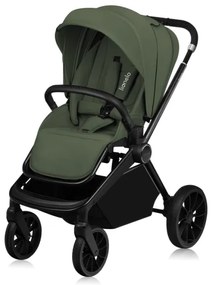 Lionelo - Kombinált babakocsi 2 az 1-ben MIKA PLUS Olívazöld