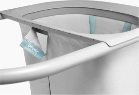 Világosszürke textil szennyeskosár 2x40 l Duo – Joseph Joseph