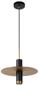 Lucide 03322/01/30 - Csillár zsinóron SELIN 1xGU10/35W/230V fekete