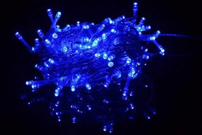 NEXOS Fényfüzér 100 LED Kék 9 m