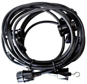 GIRLANDA kültéri dekorációs lánc 12 m, 10xE27/15W/230V, IP44