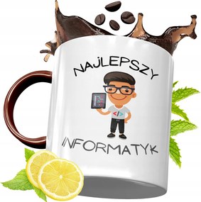 Bordó Bögre Informatikusoknak Születésnapi Ajándék fényképes nyomtatással