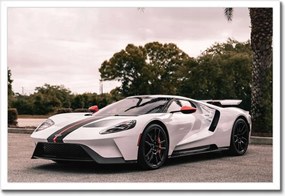 Poszter keretben 60x40 Ford autó