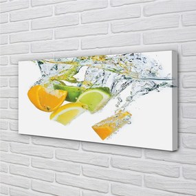 Canvas képek víz citrus 140x70 cm