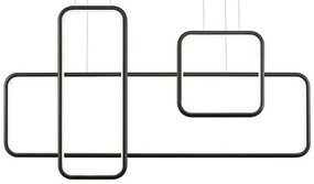 Redo 01-2100 - LED fényerőszabályozható kábelen függő csillár THAI LED/86W/230V fekete