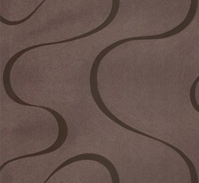 Barna vinil tapéta Hullámok 70cm x10m