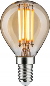 Paulmann 1879 Izzószálas Led E14 4,9 W 3 fokozatú fényerőszabályozás, 1800 K, arany