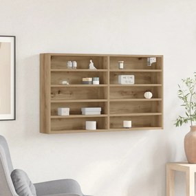 Vitrine Cabinet Artisan Oak 100x15x58 cm Műgyanta Fa