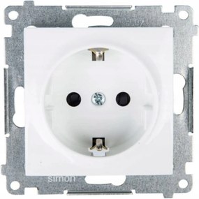 Schuko aljzat fehér Oval Loft