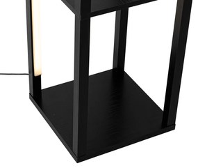 Design állólámpa fekete, beépített LED-del, 3 fokozatban dimmelhető - Tianna