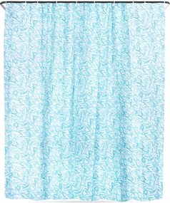 Fürdőszobai zuhanyfüggöny kádhoz akasztós 180x200 cm