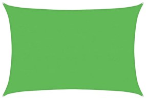 világoszöld HDPE napvitorla 160 g/m² 5 x 7 m