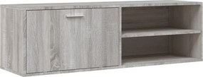 vidaXL szürke sonoma szerelt fa TV-szekrény 120 x 34 x 37 cm